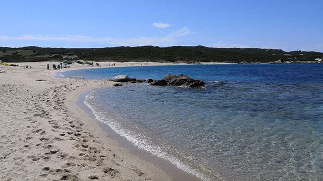 Sardinia travel guide: the beach at Hotel Valle Dell'Erica
